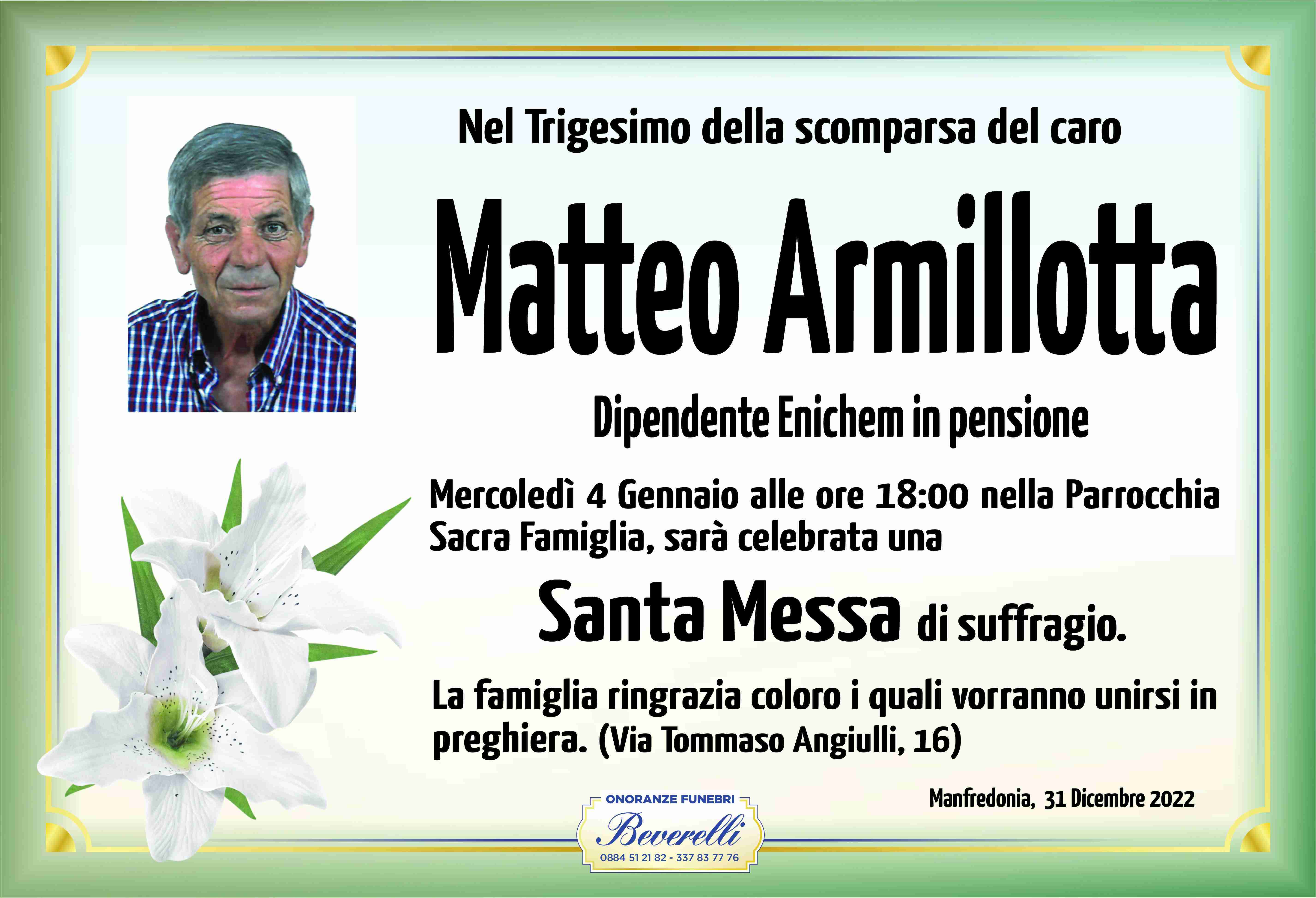 Matteo Armillotta