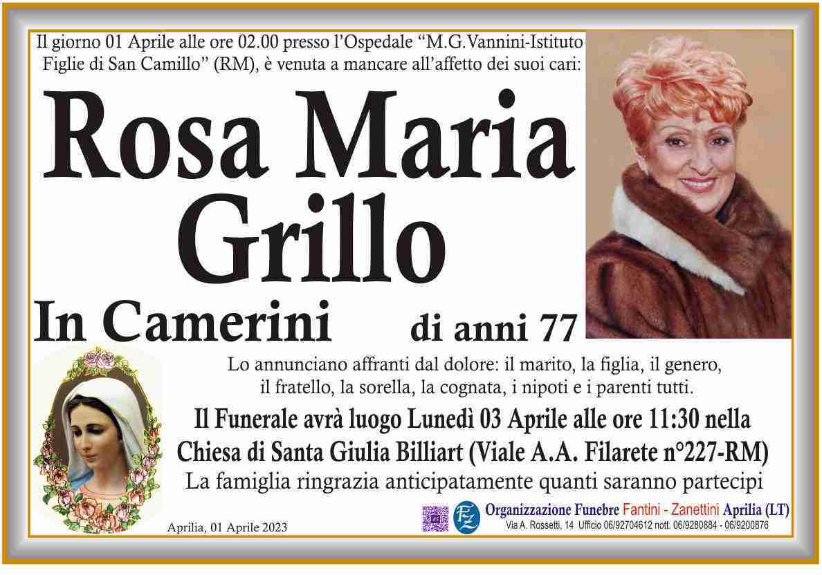 Rosa Maria Grillo