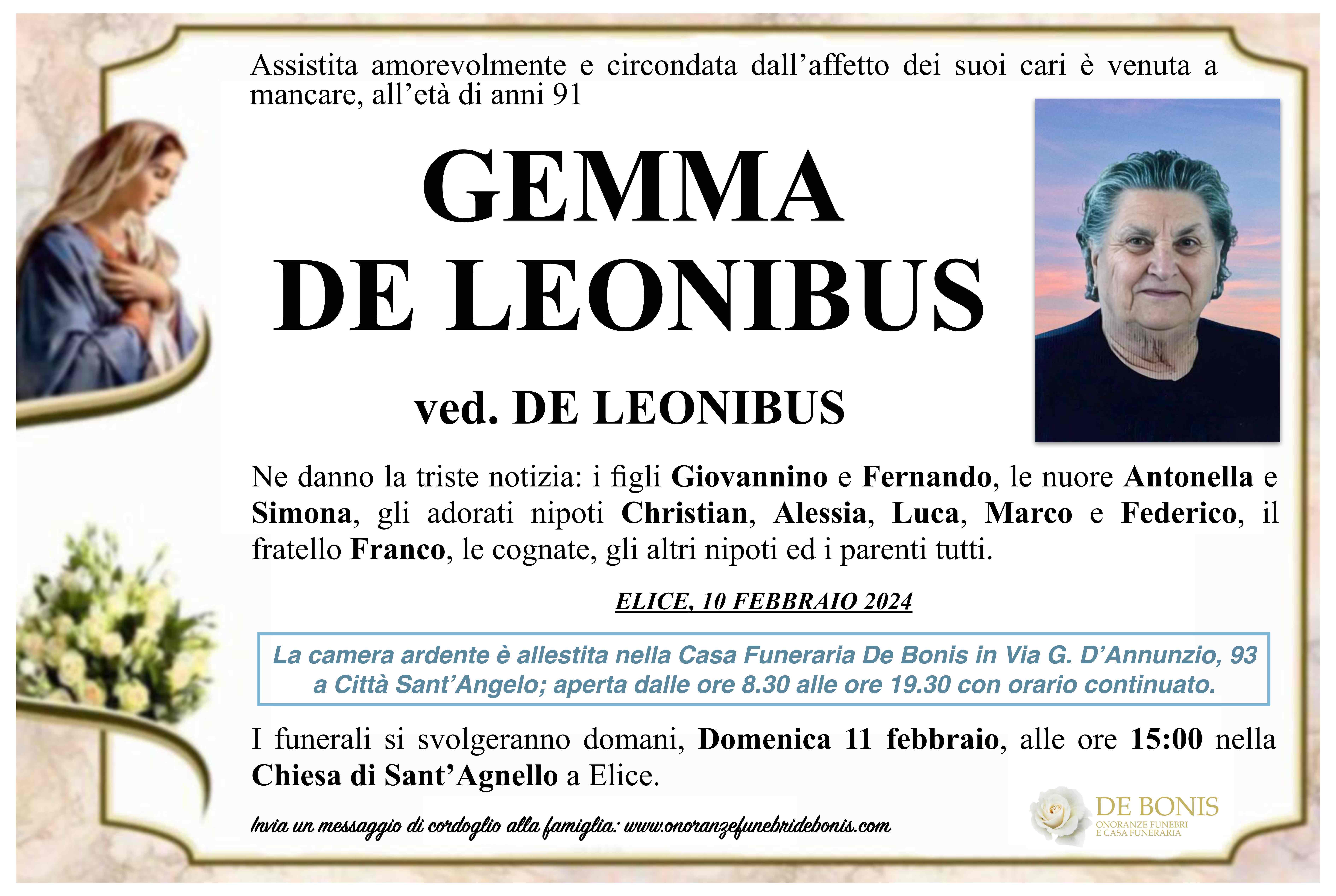 Gemma De Leonibus