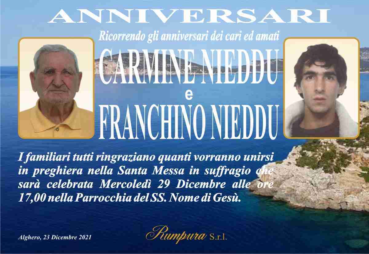 Carmine Nieddu e Franchino Nieddu