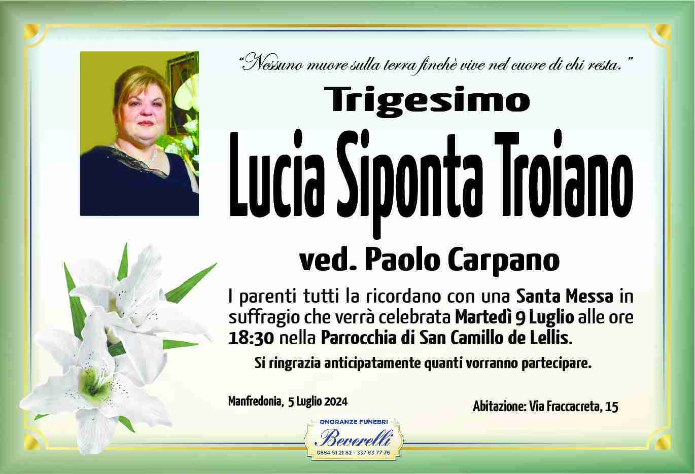 Lucia Siponta Troiano