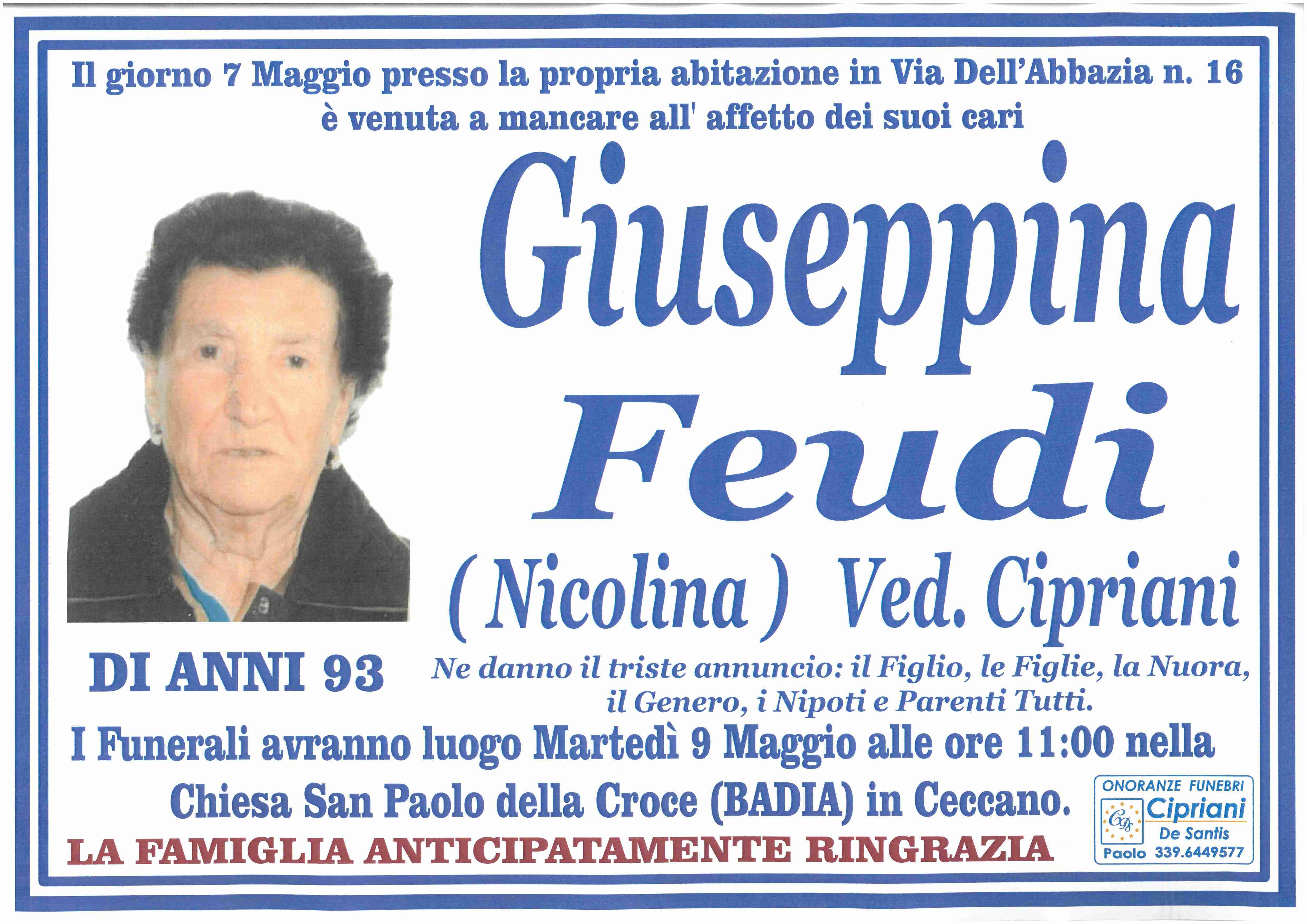 Giuseppina Feudi