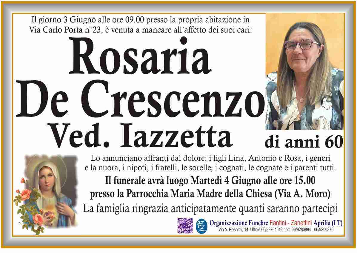 Rosaria De Crescenzo