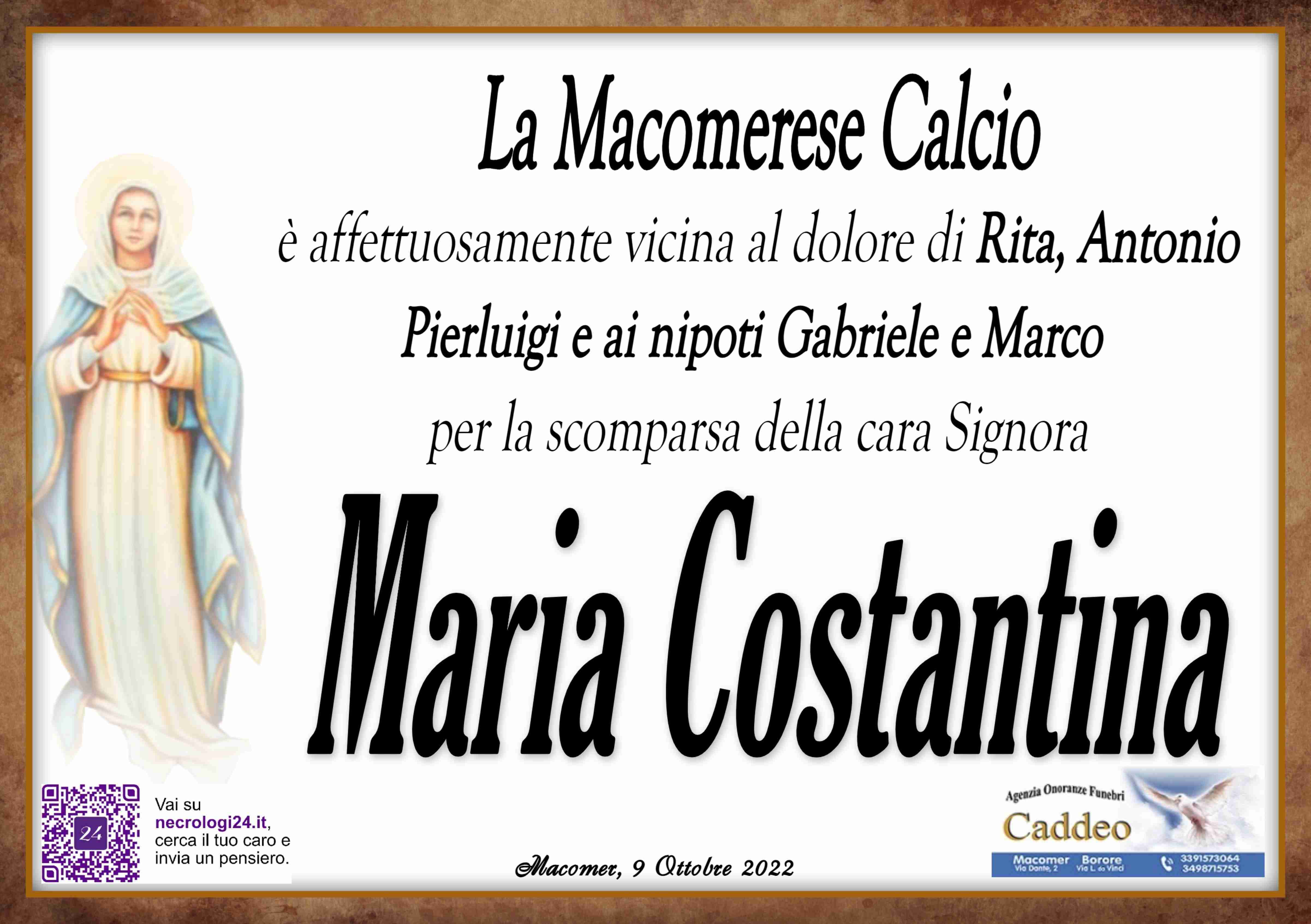 Maria Costantina Liggia