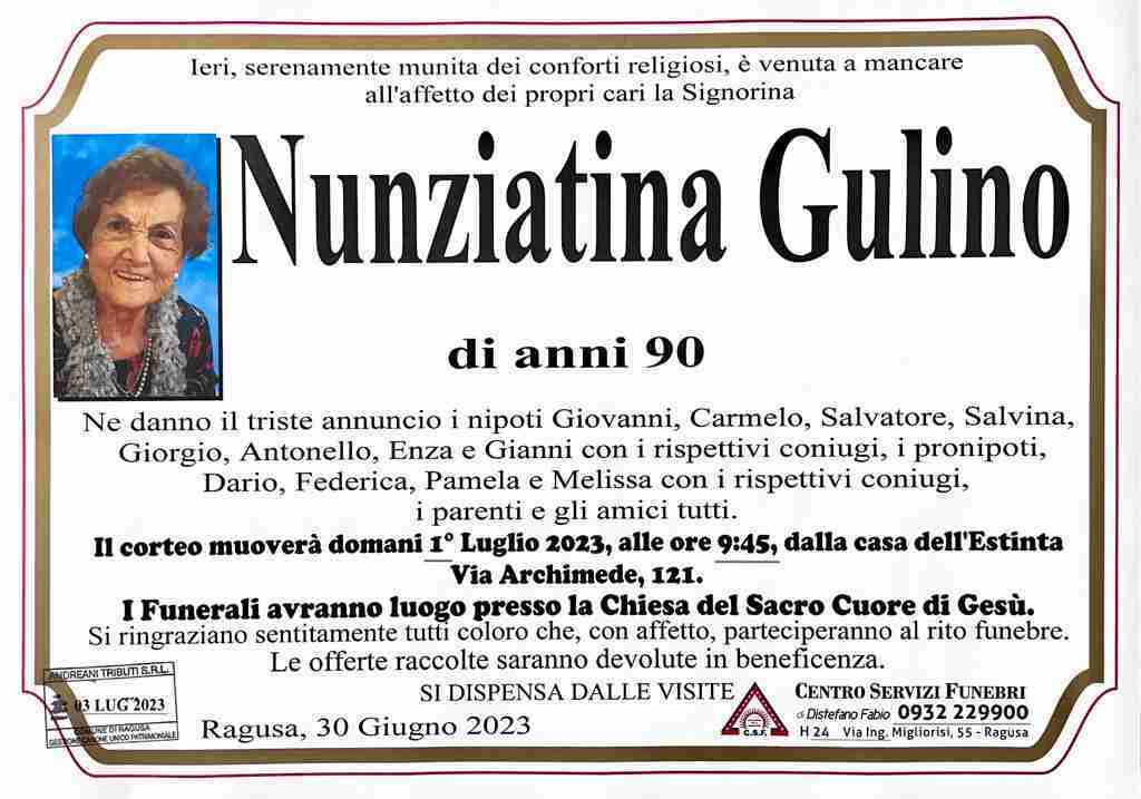 Nunziatina Gulino