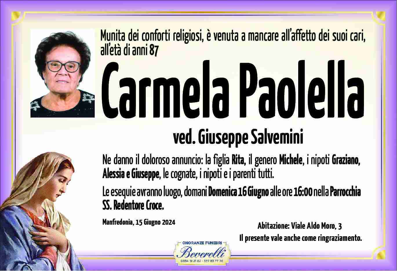 Carmela Paolella