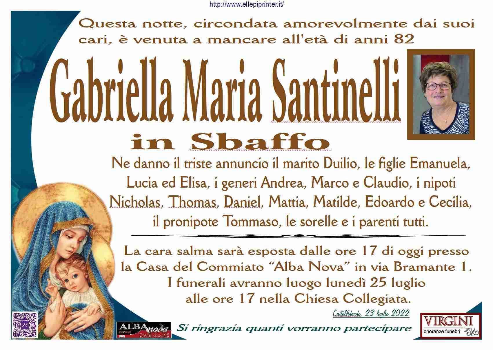 Gabriella Maria Santinelli