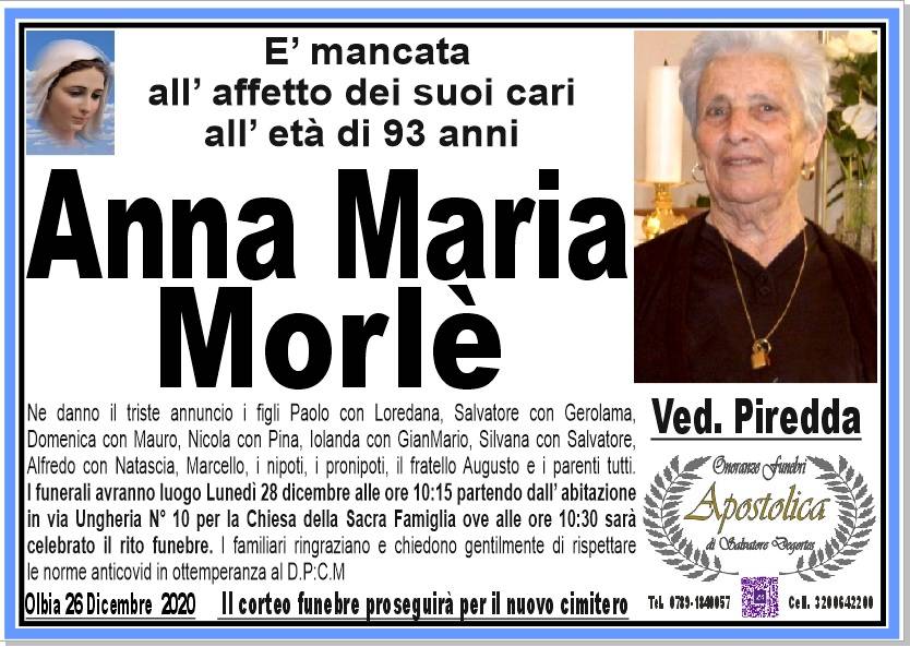 Anna Maria Morlè