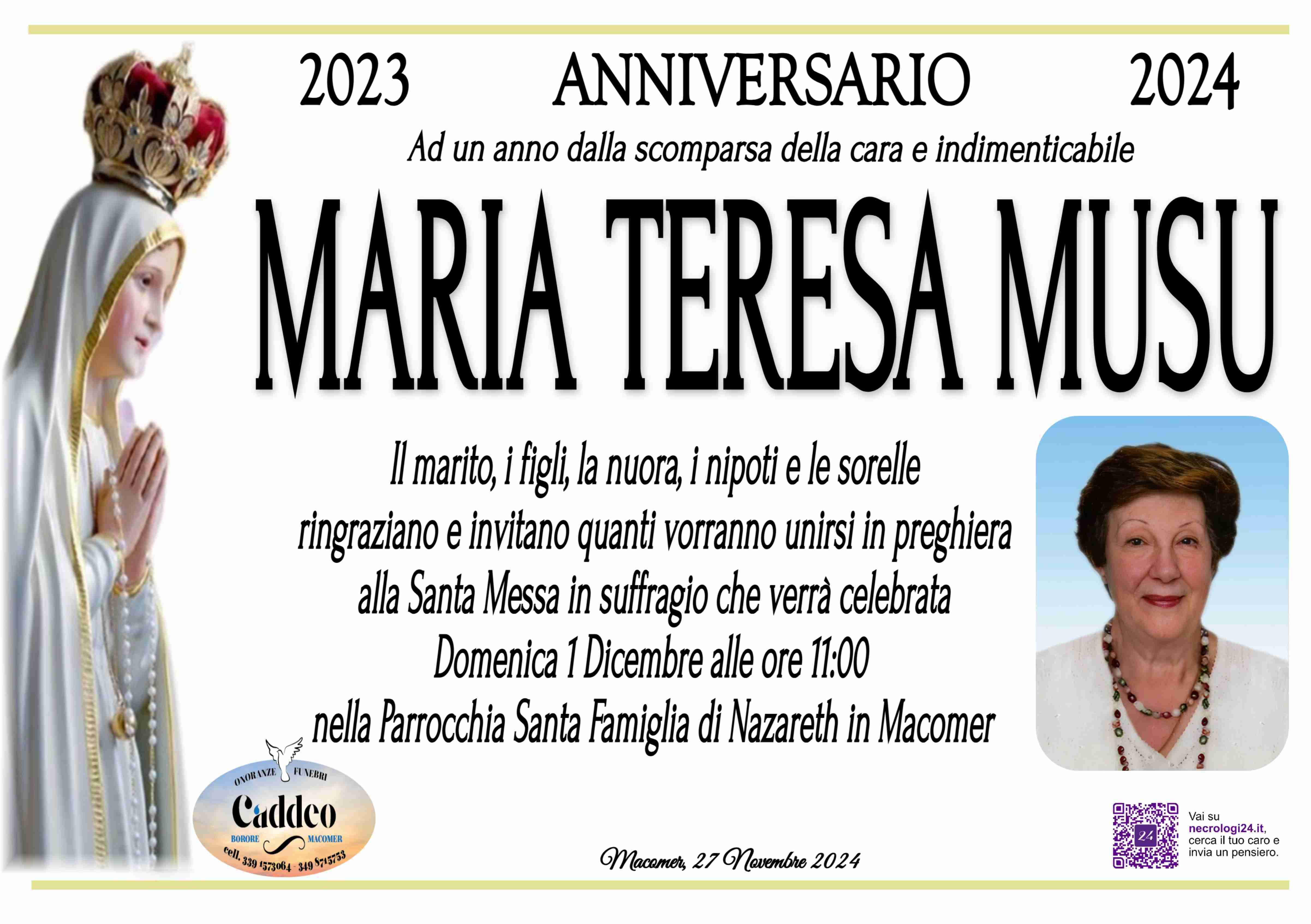 Maria Teresa Musu