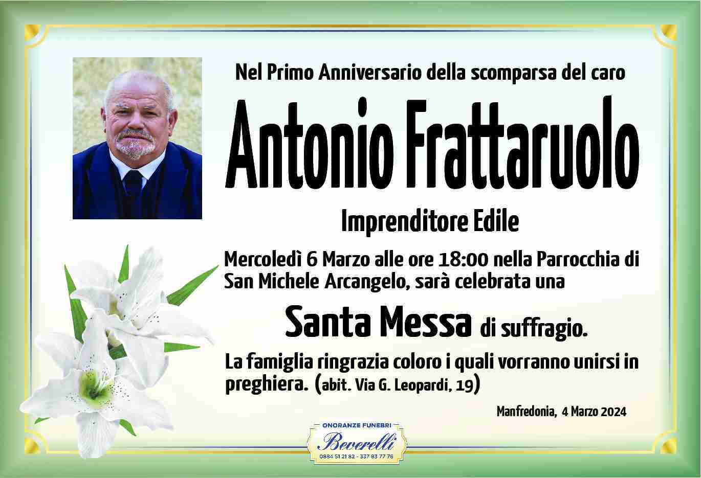 Antonio Frattaruolo