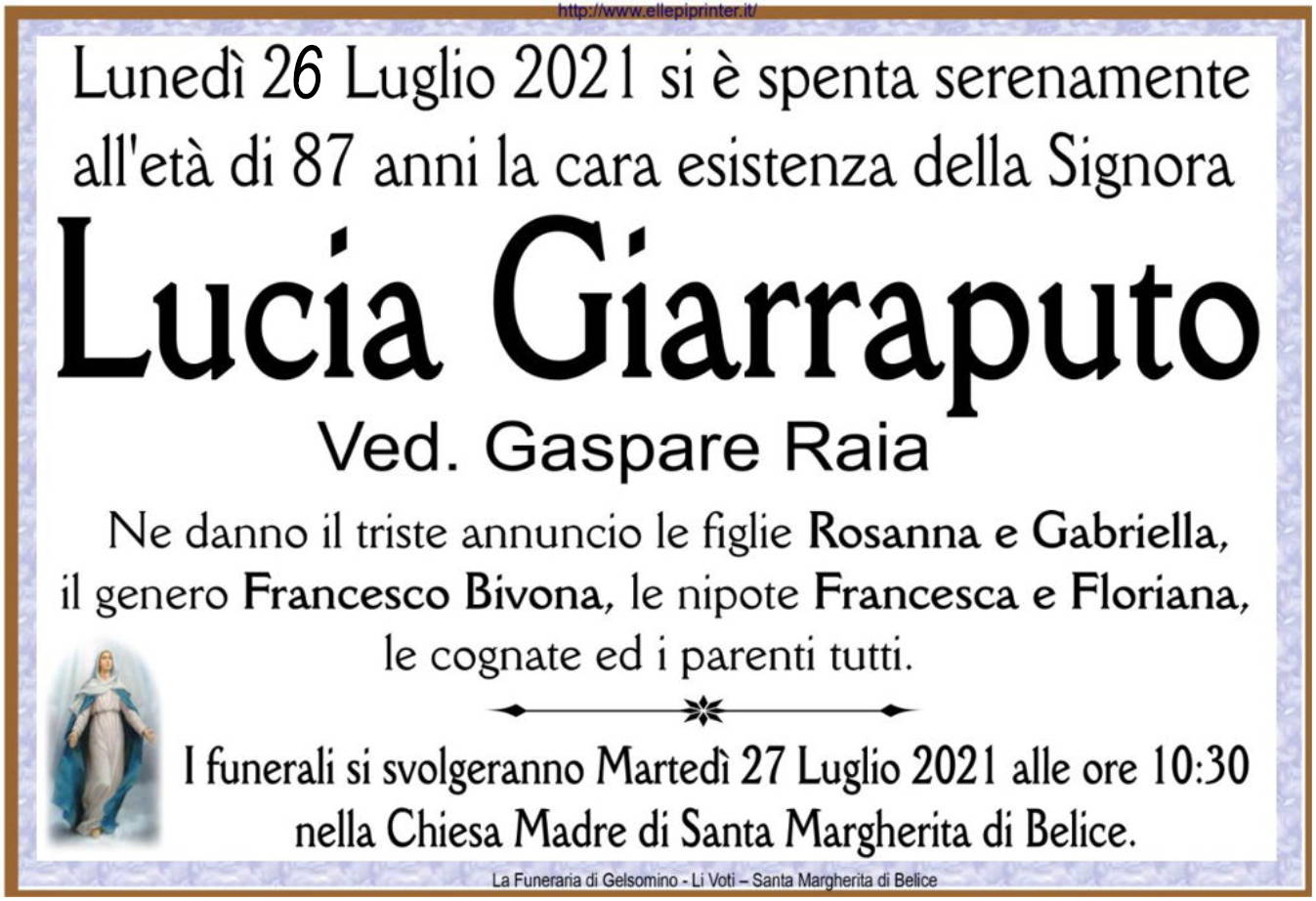 Lucia Giarraputo