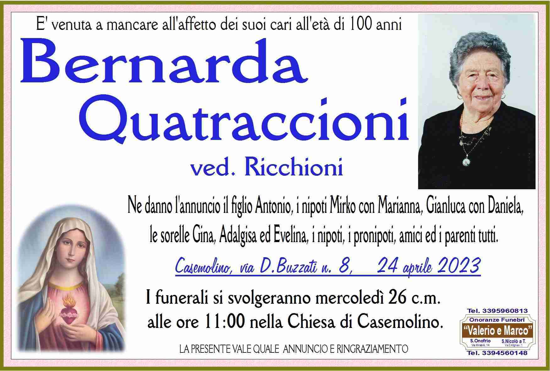 Bernarda Quatraccioni