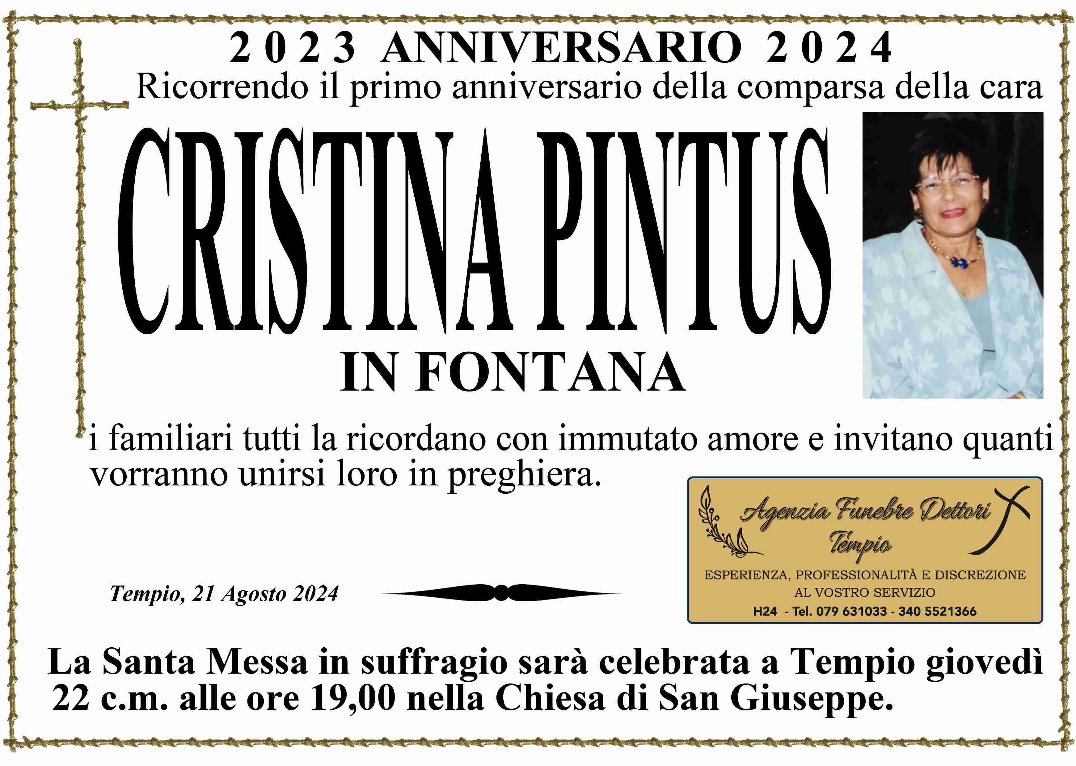 Cristina Giuseppa Pintus