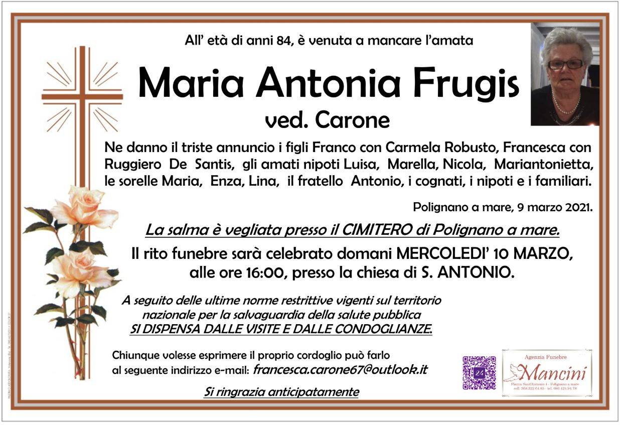 Maria Antonia Frugis
