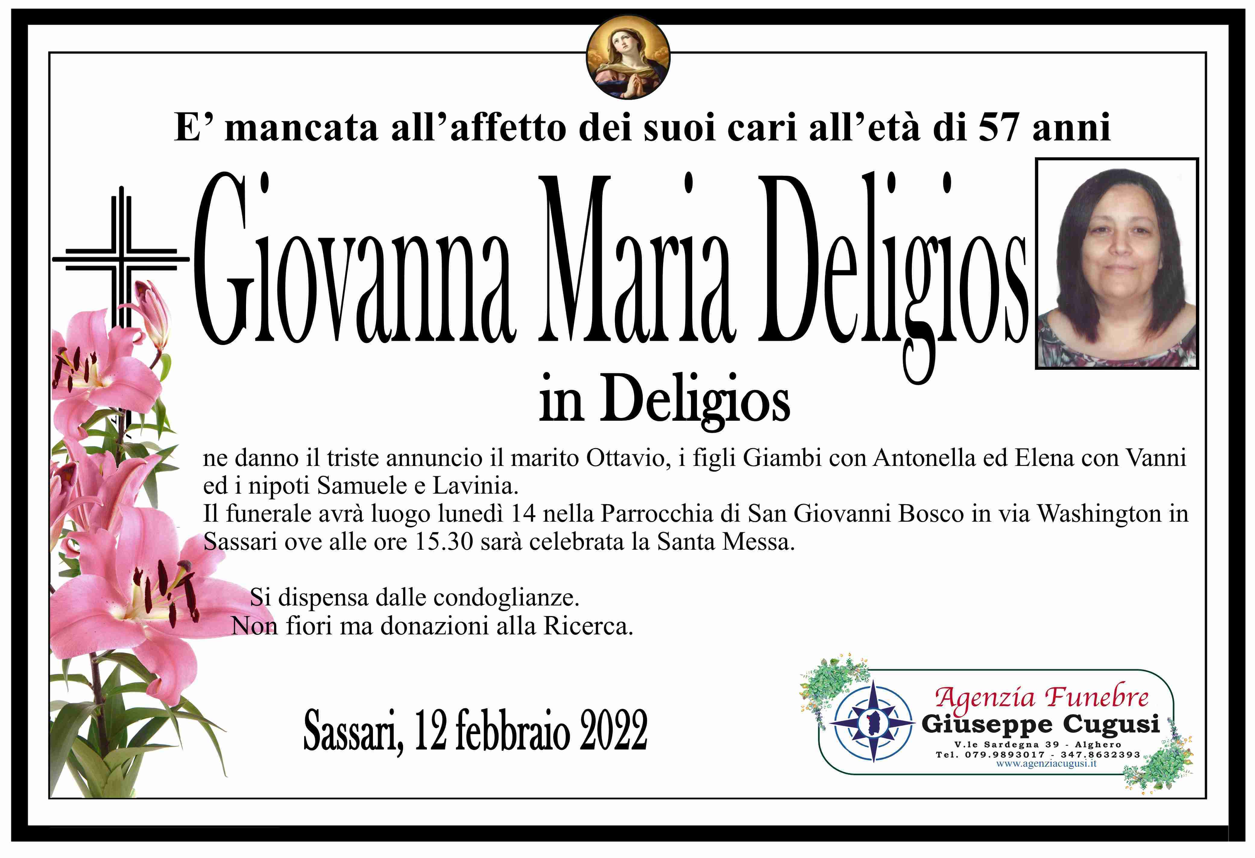 Giovanna Maria Deligios
