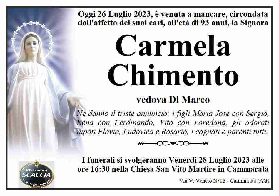Carmela Chimento