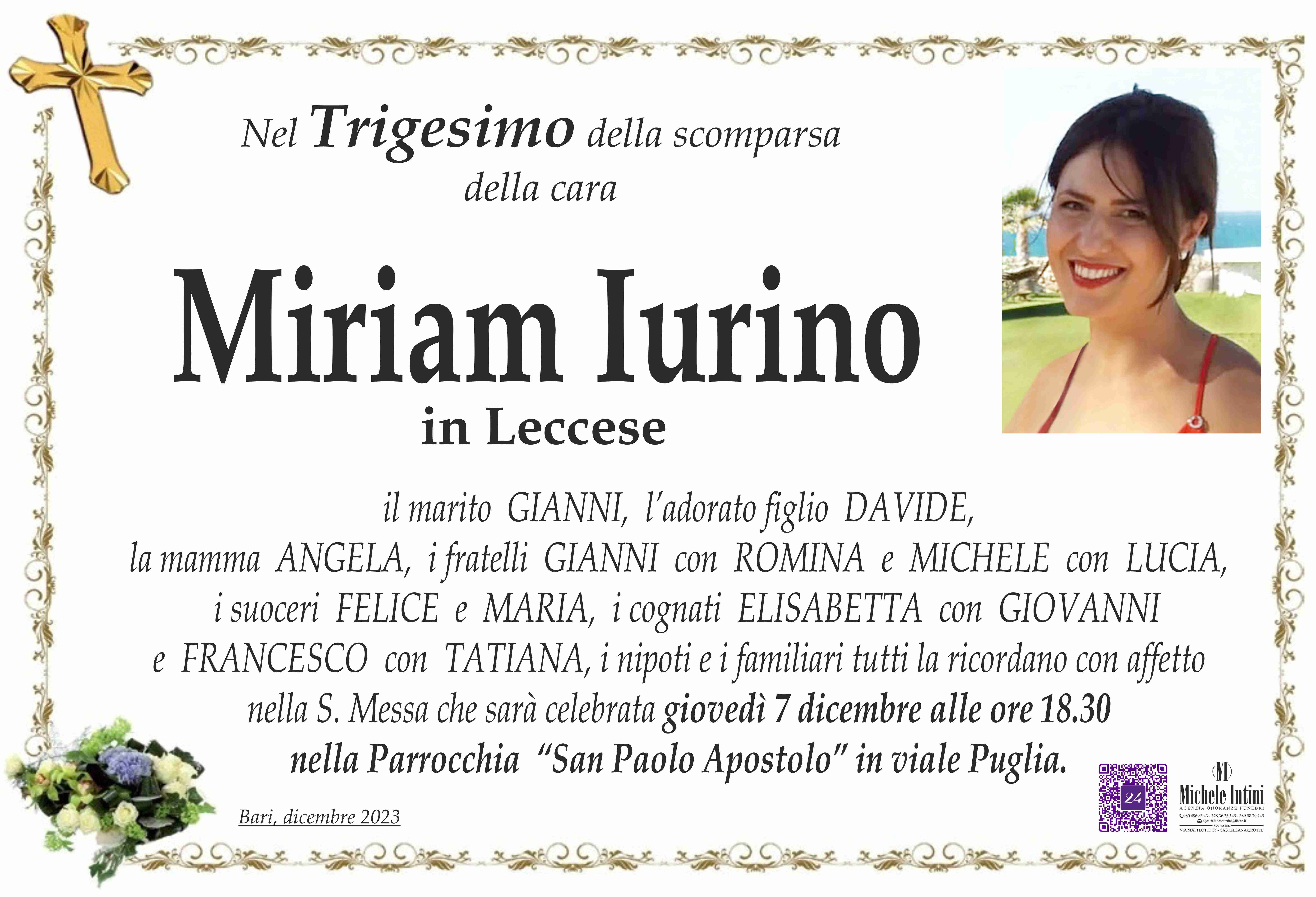 Miriam Iurino