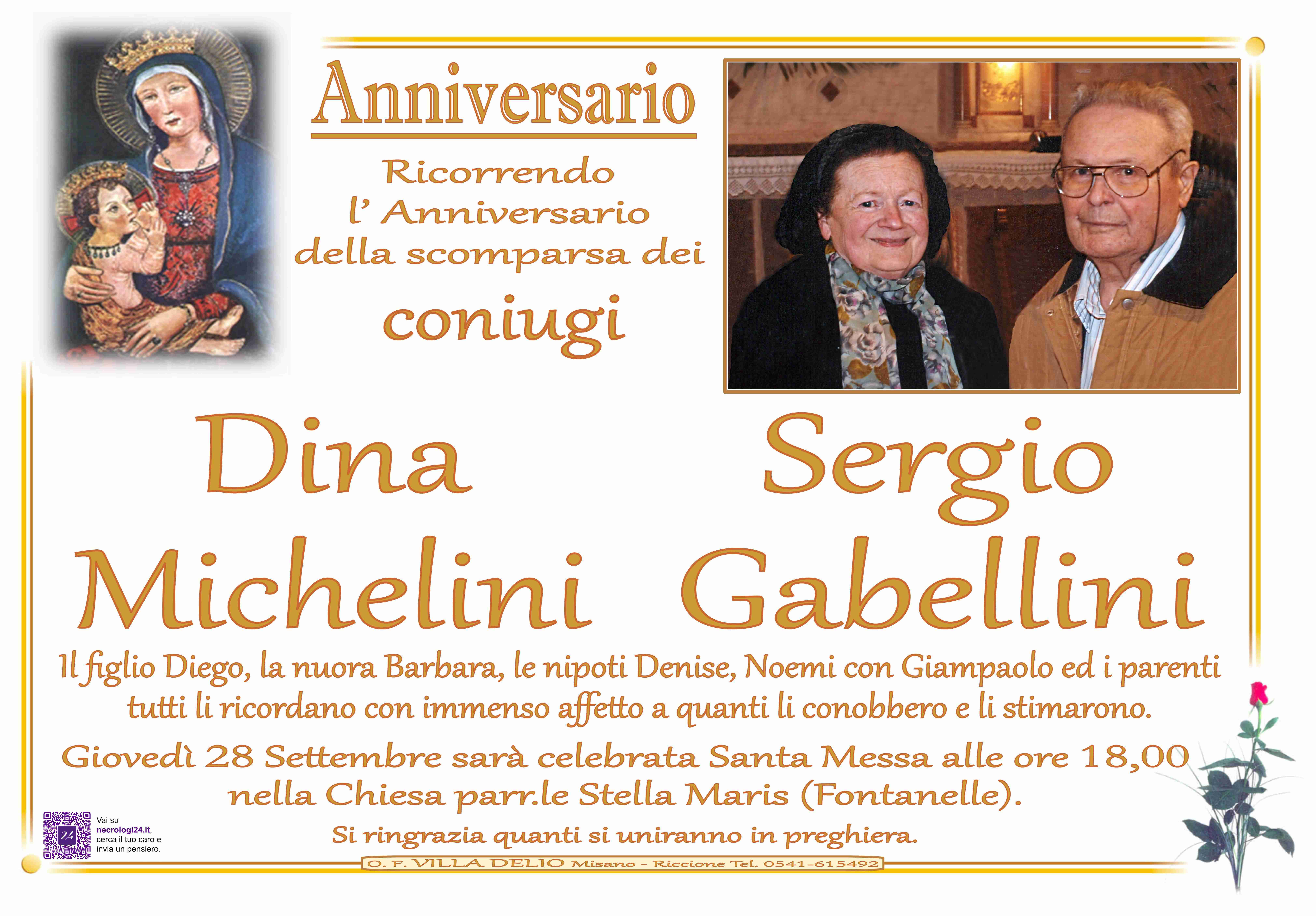 Dina Michelini e Sergio Gabellini