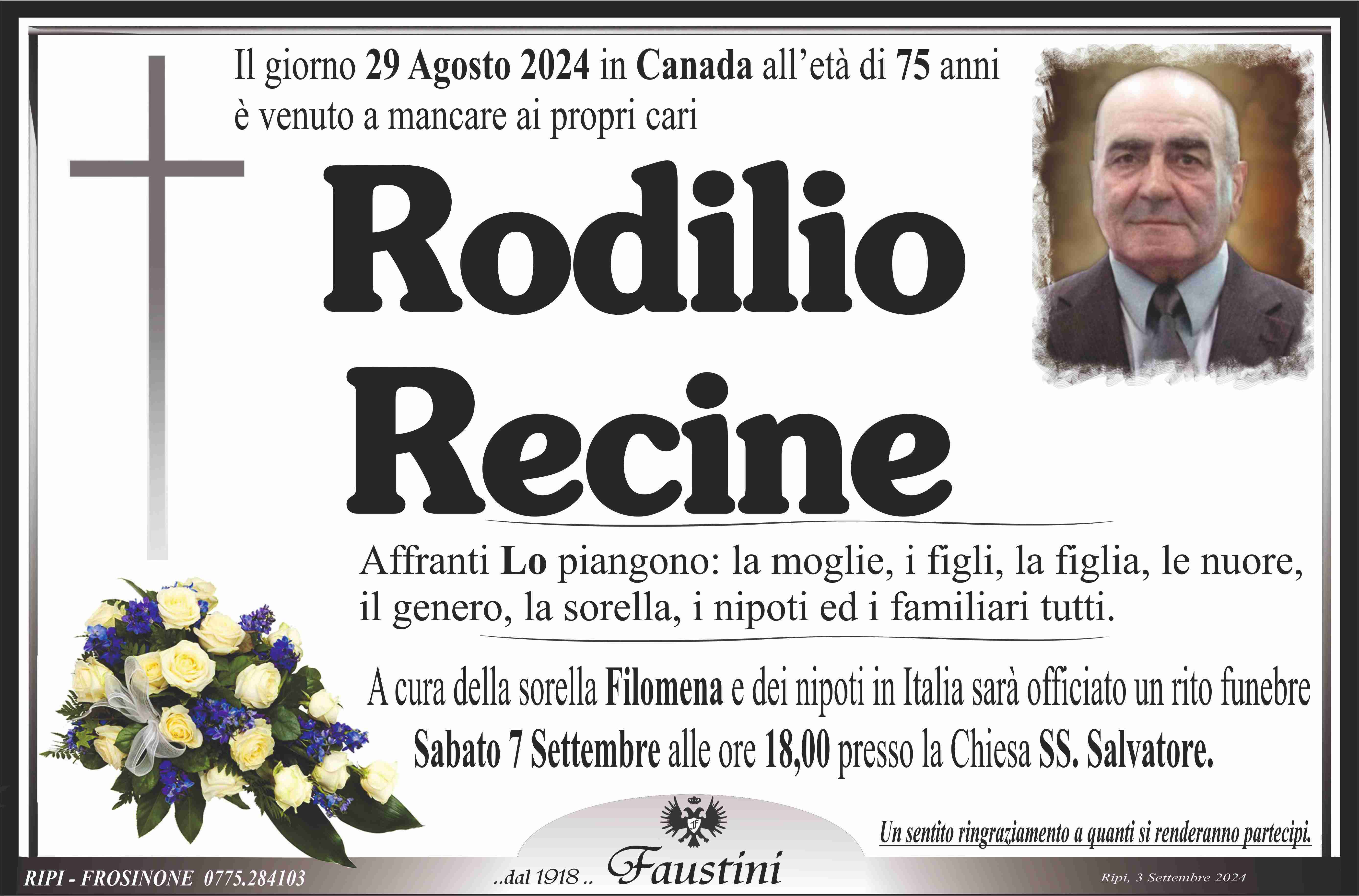 Rodilio Recine