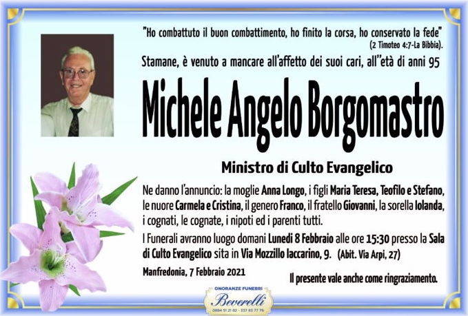 Michele Angelo Borgomastro