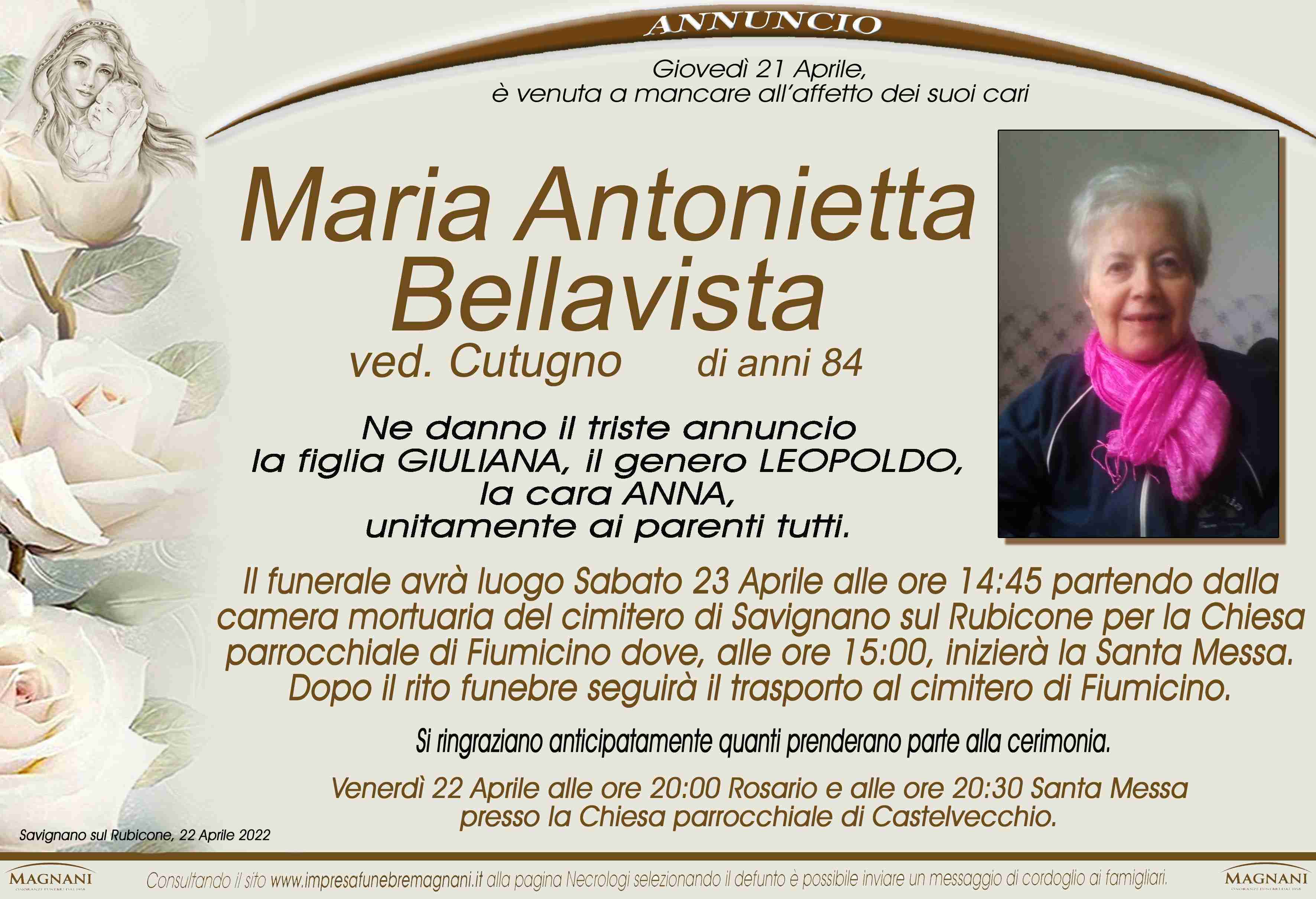 Maria Antonietta Bellavista