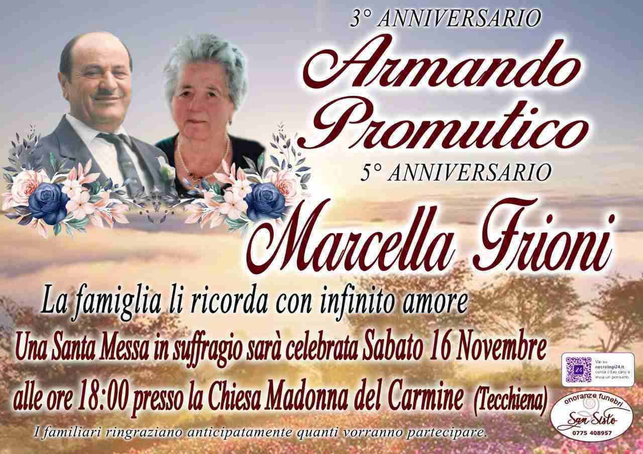 Armando Promutico e Marcella Frioni