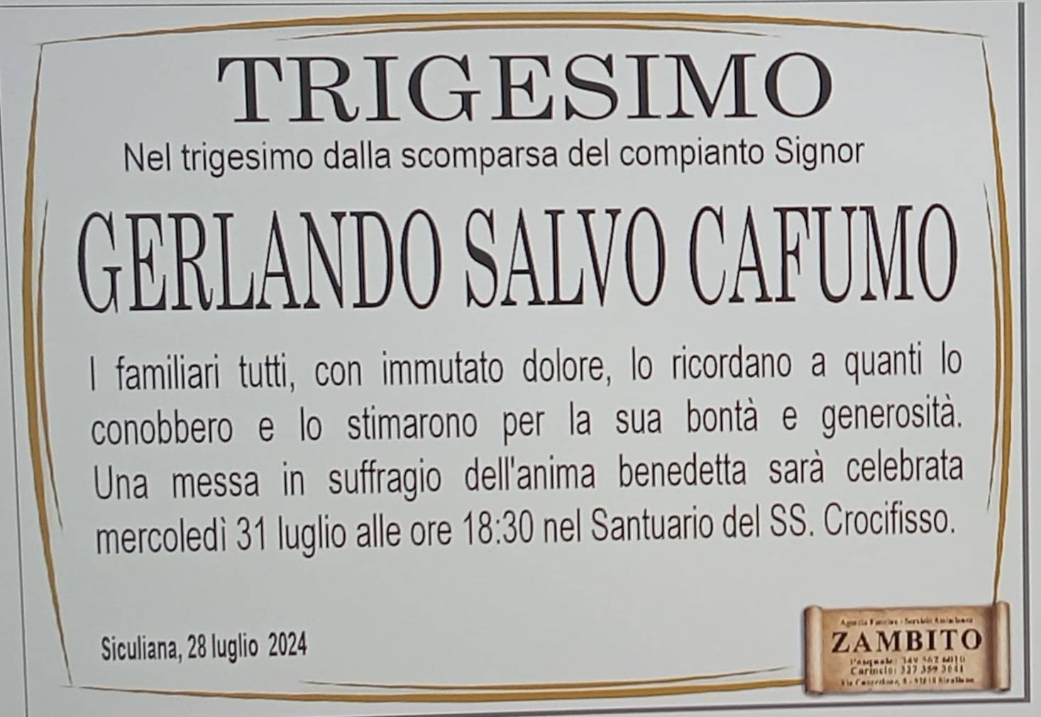 Gerlando Salvo Cafumo