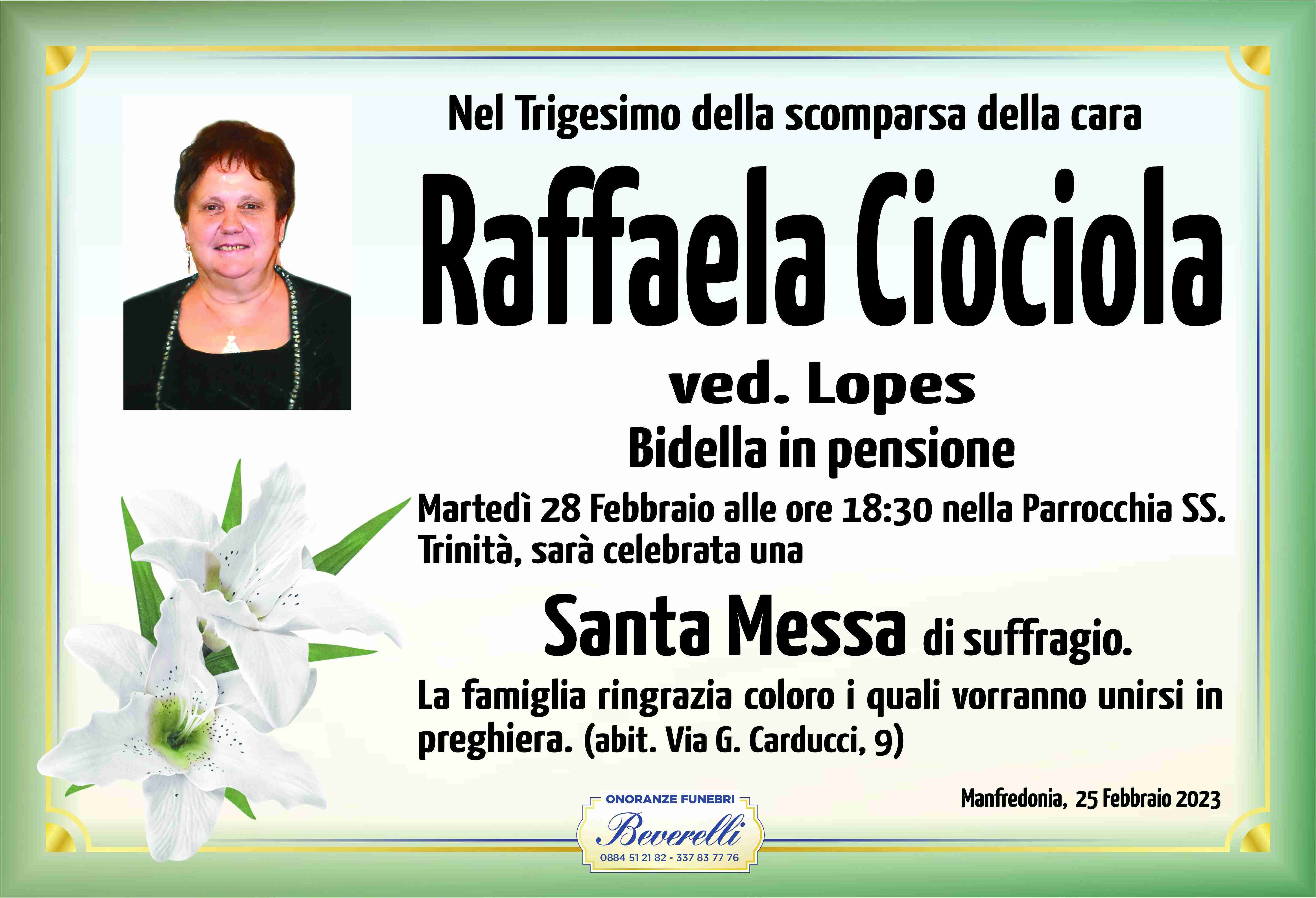 Raffaela Ciociola