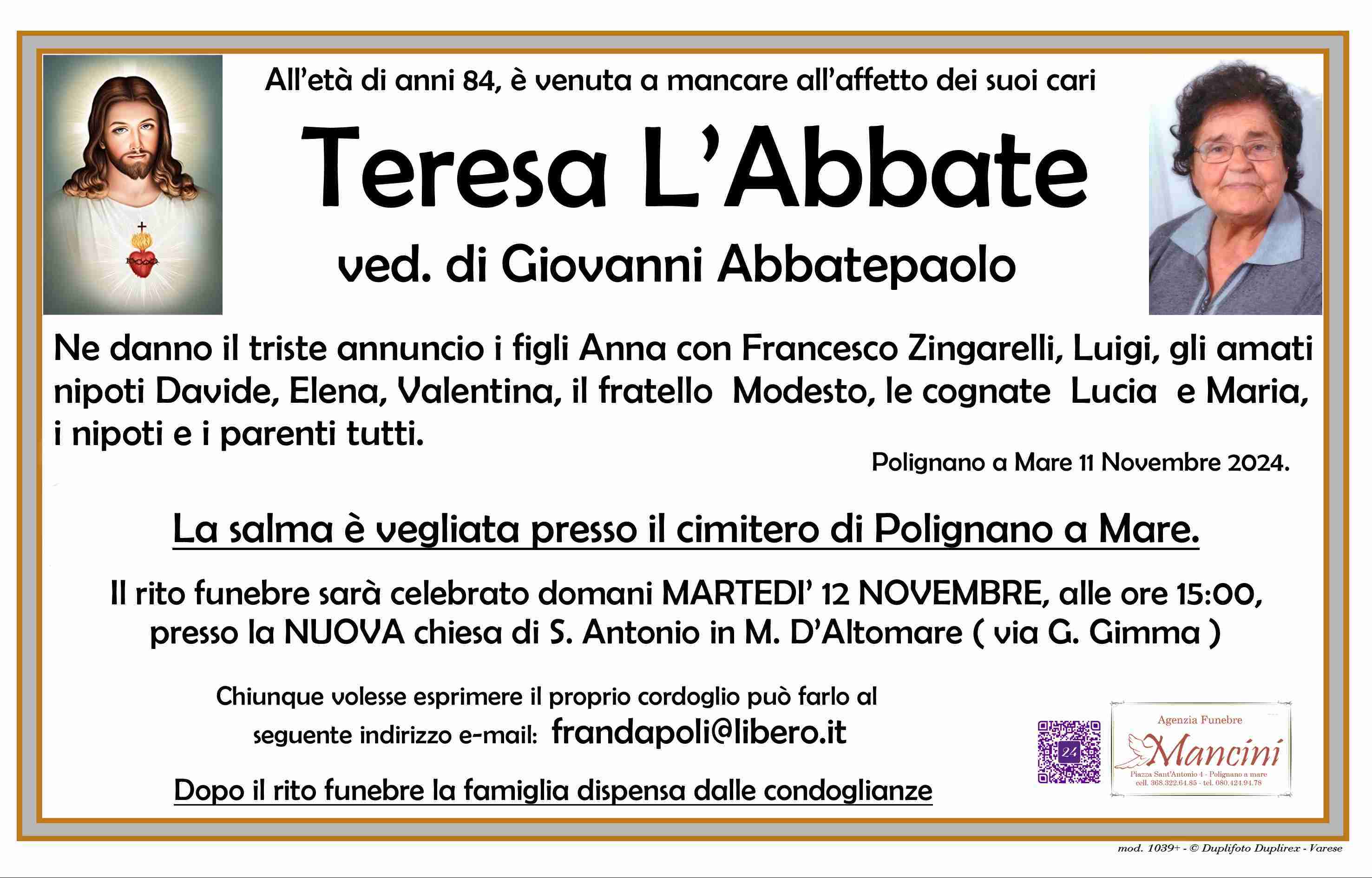 Teresa L'Abbate