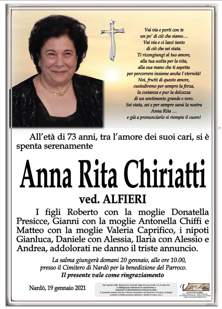 Anna Rita Chiriatti
