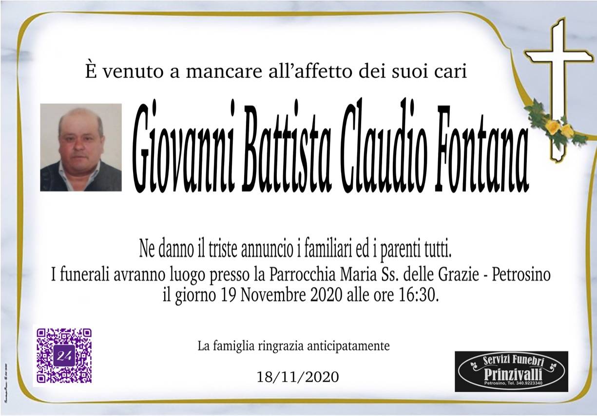 Giovanni Battista Claudio Fontana