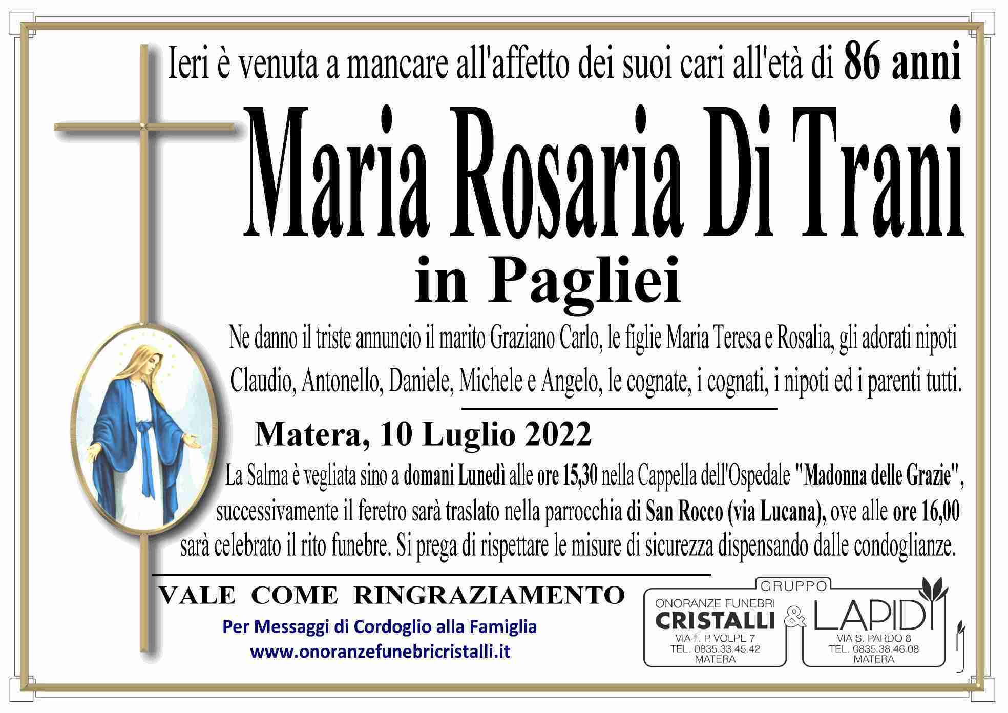 Maria Rosaria Di Trani