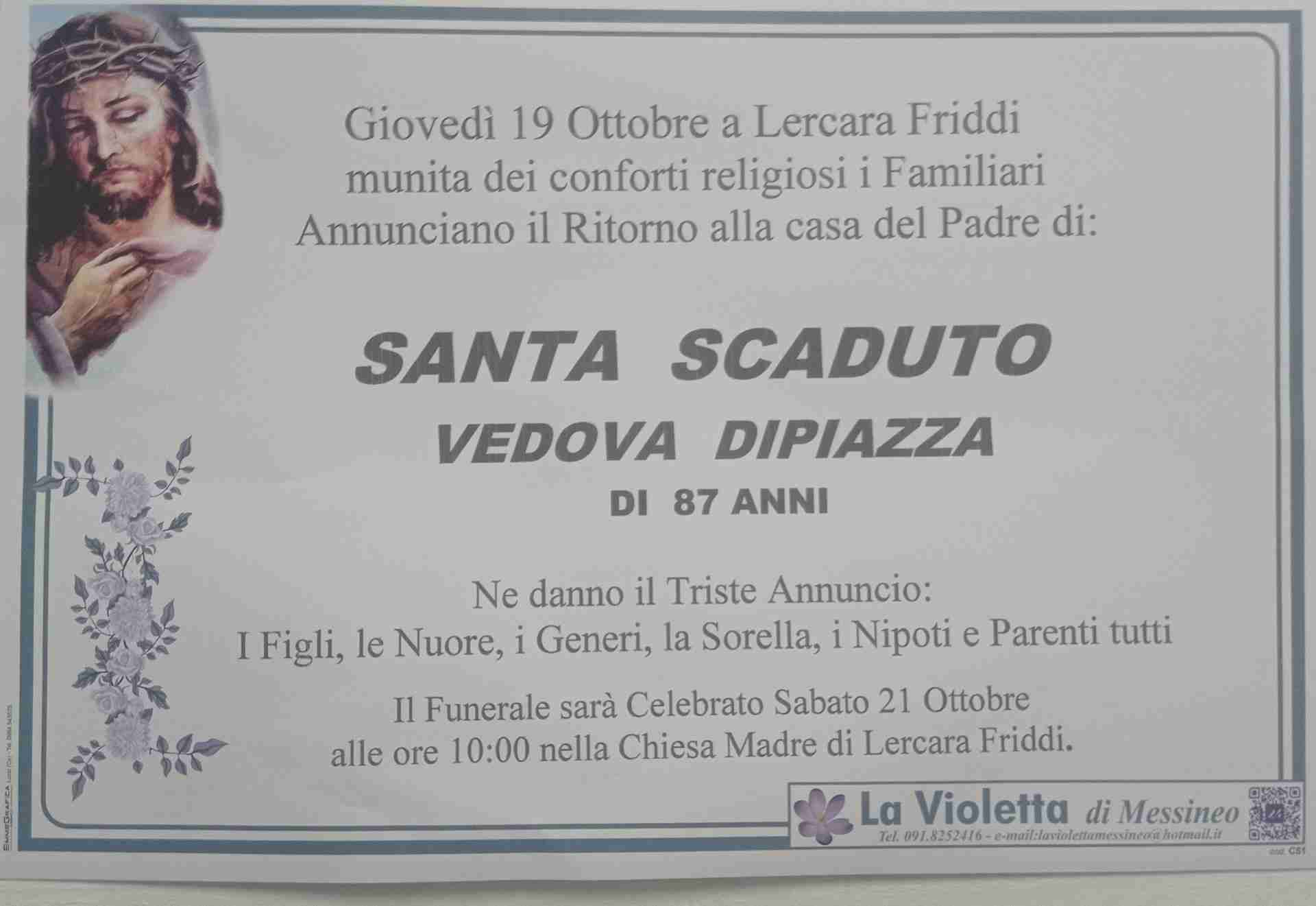 Santa Scaduto
