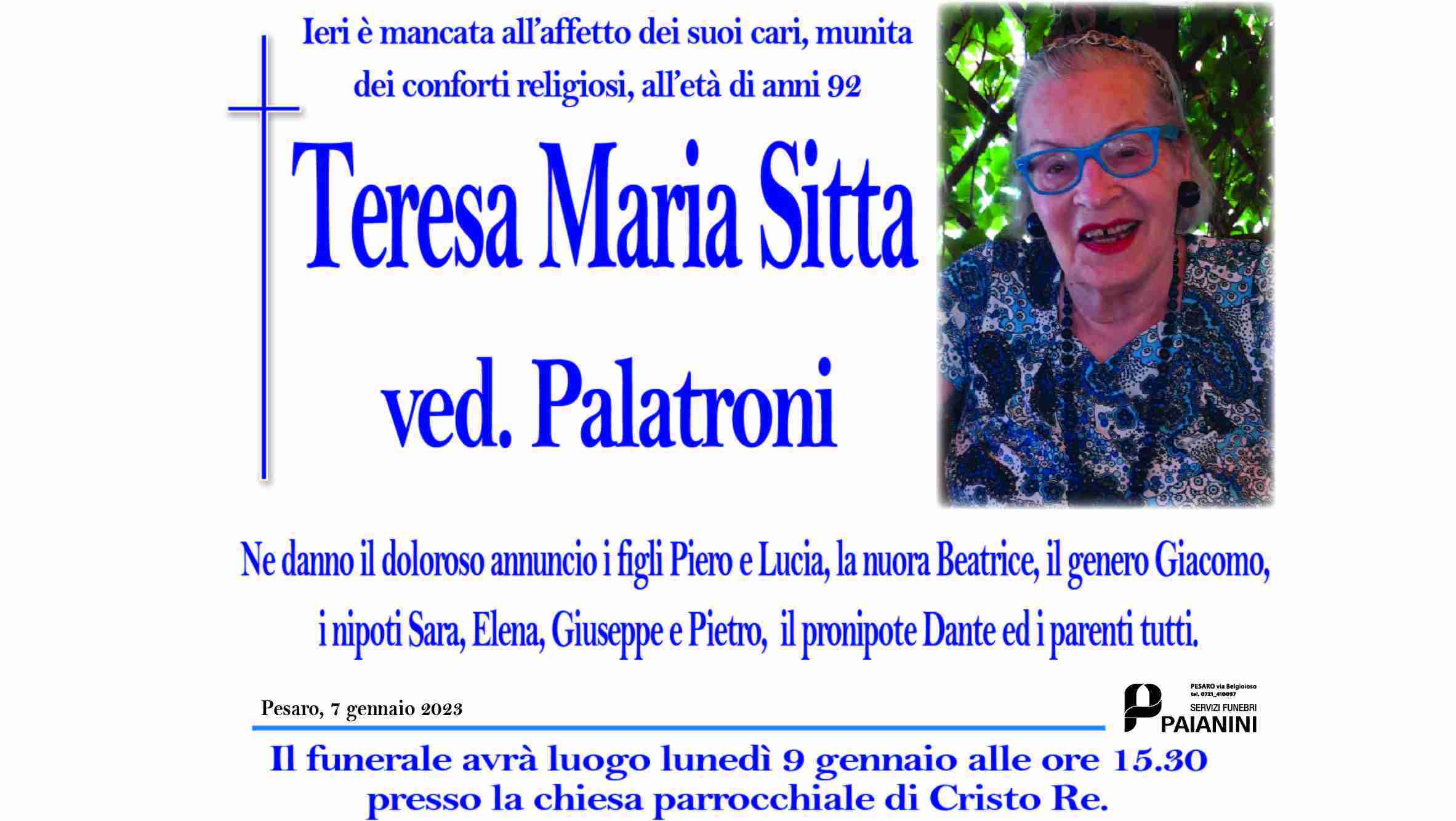 Teresa Maria Sitta