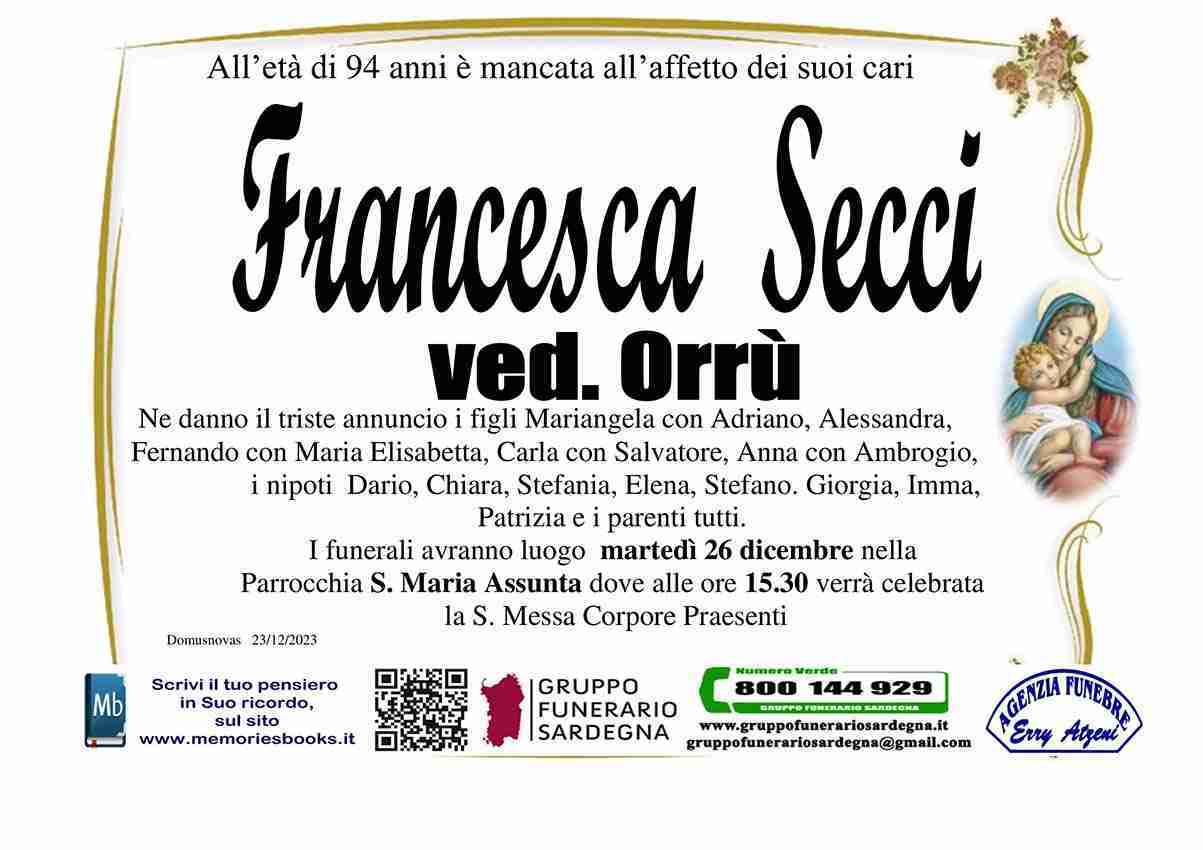 Francesca  Secci
