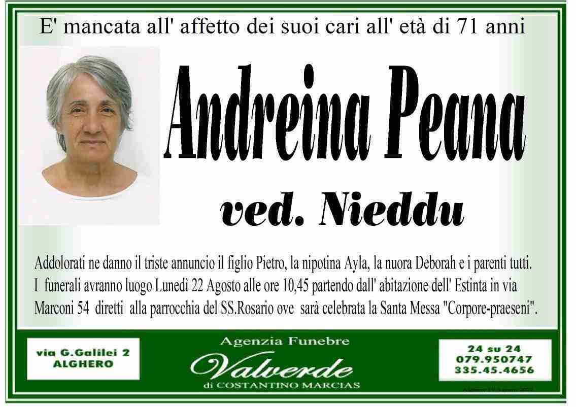 Andreina Peana