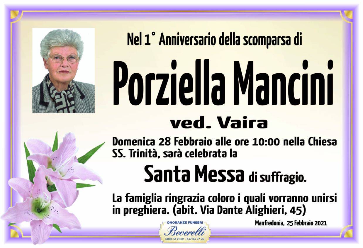 Porziella Mancini