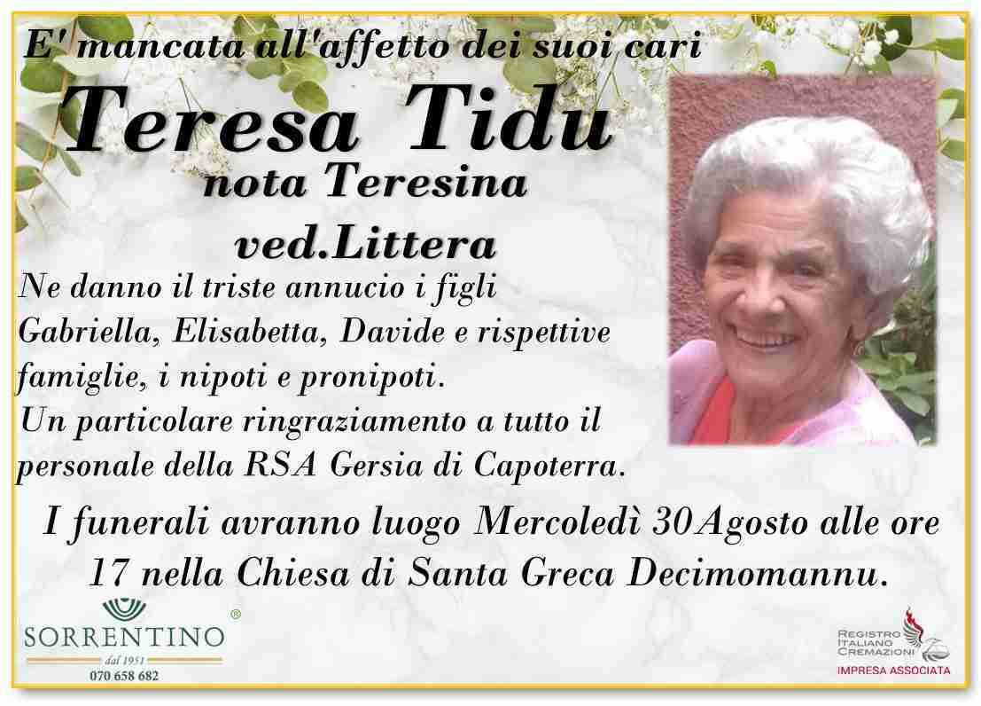 Teresa Tidu