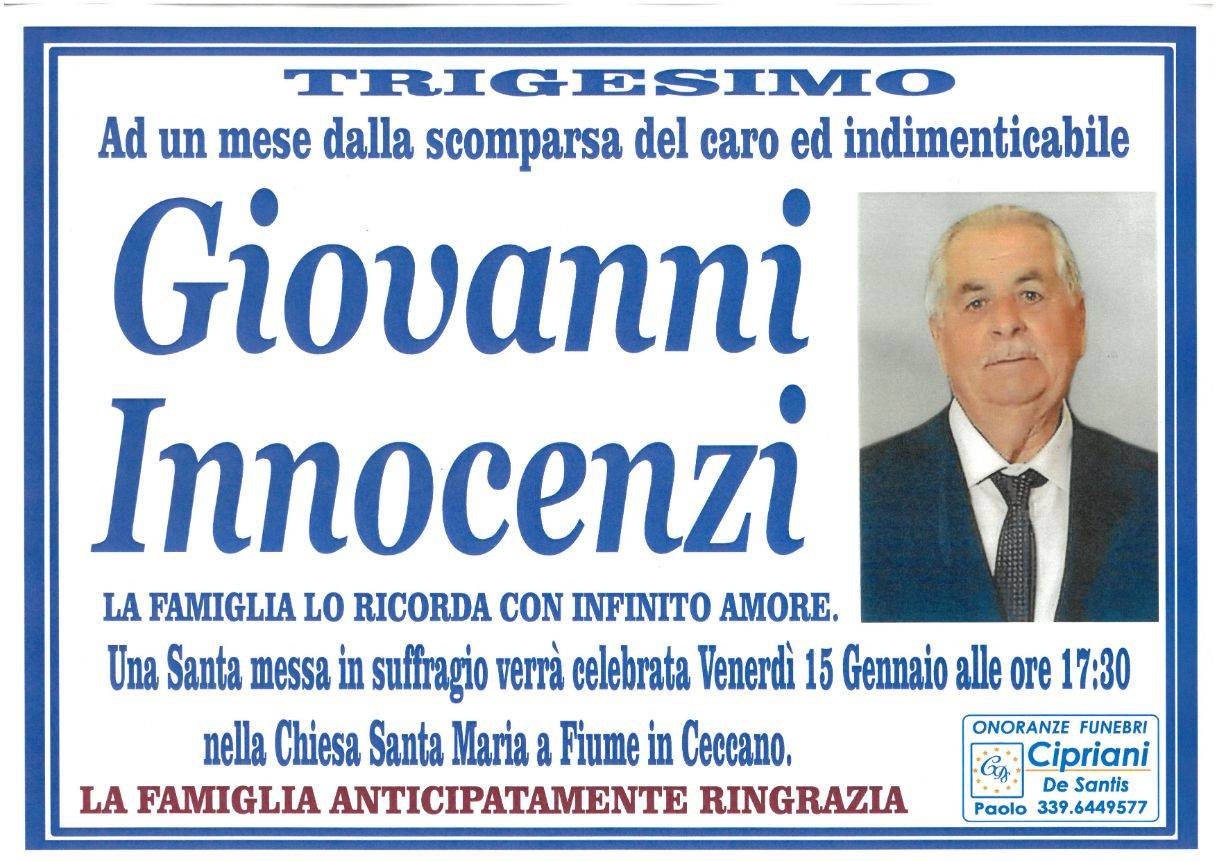 Giovanni Innocenzi