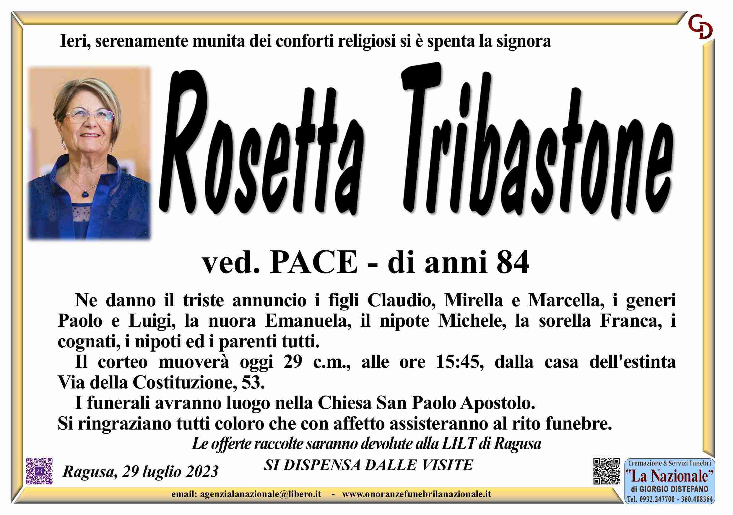 Rosetta Tribastone