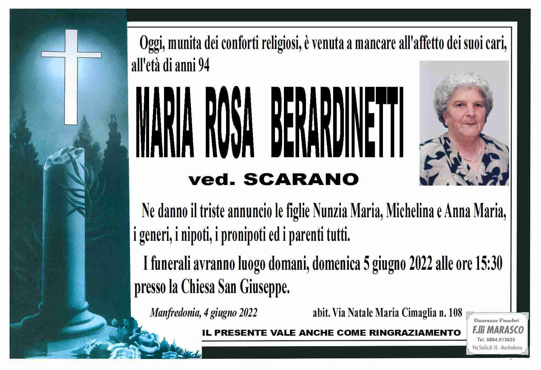 Maria Rosa Berardinetti