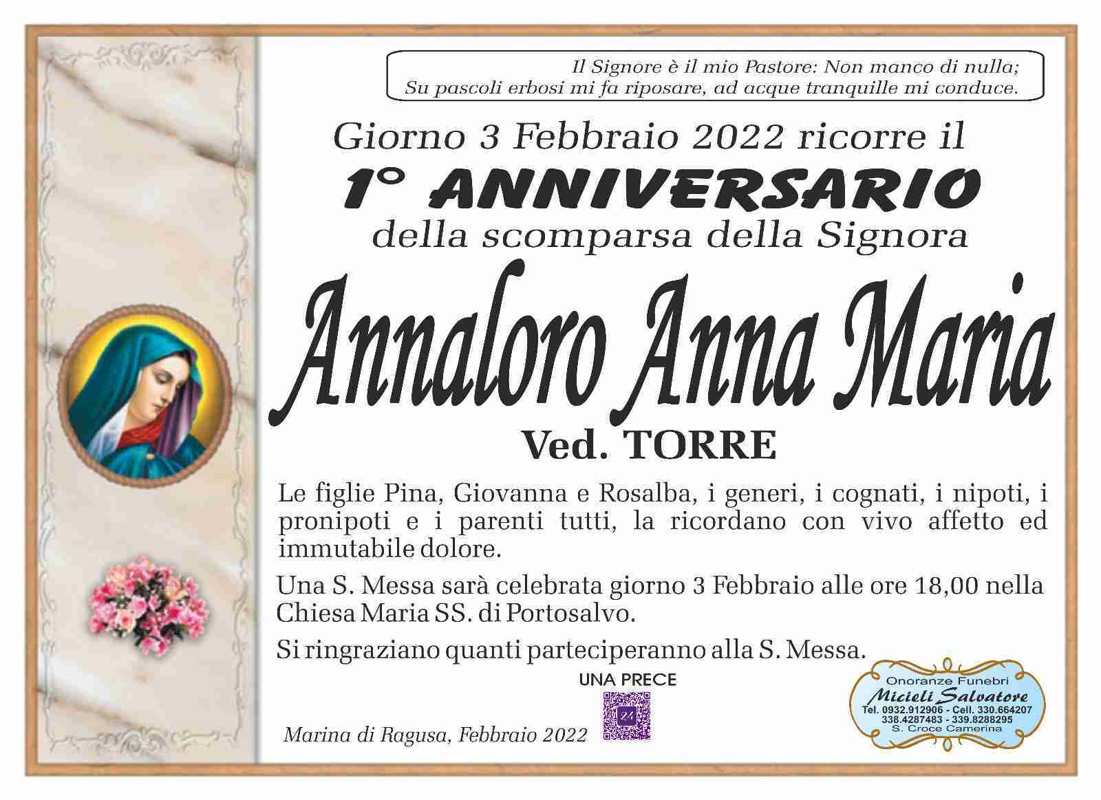 Annaloro Anna Maria