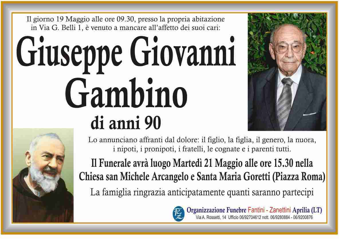 Giuseppe Giovanni Gambino