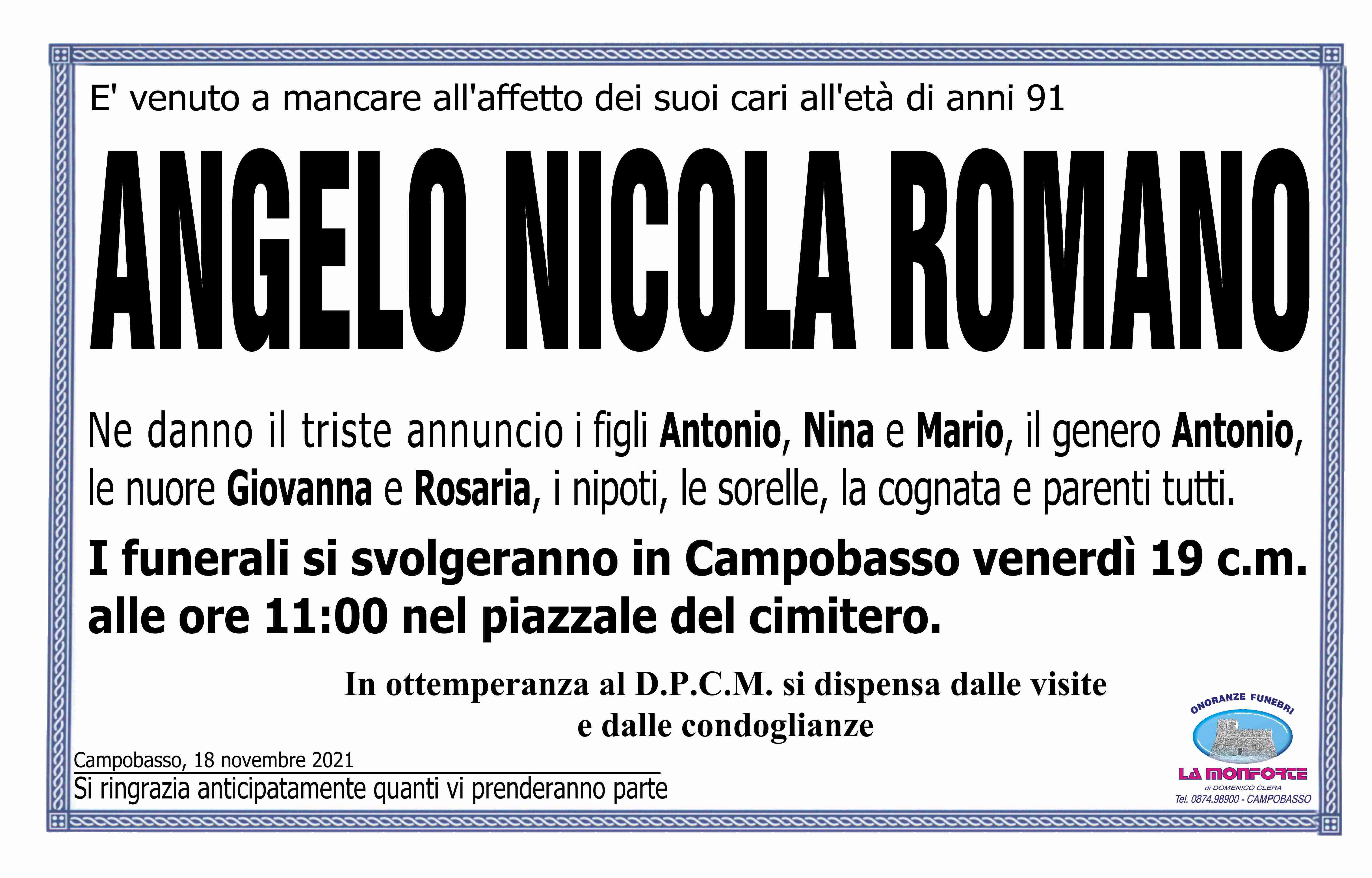 Angelo Nicola Romano