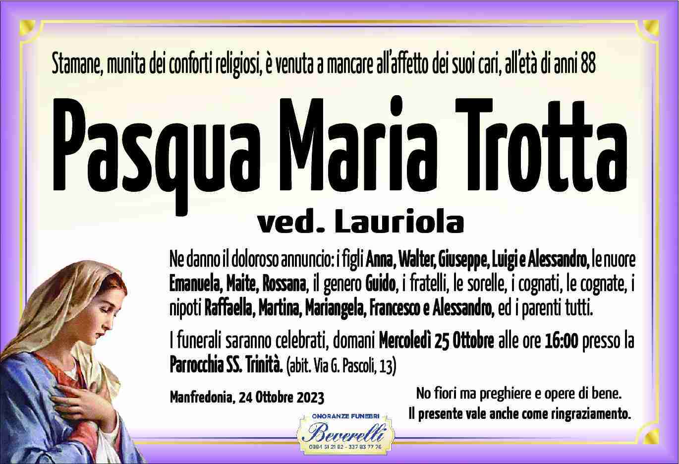 Pasqua Maria Trotta