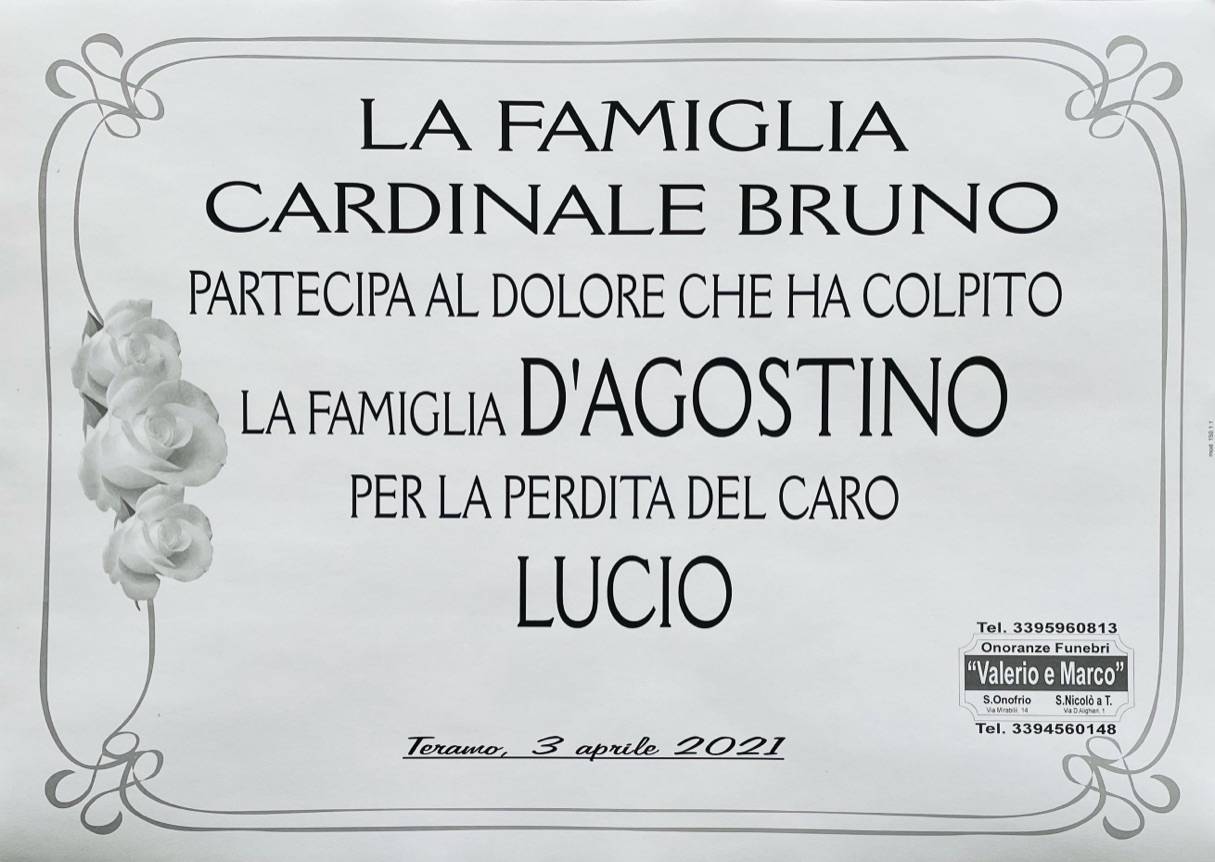 La famiglia Cardinale Bruno