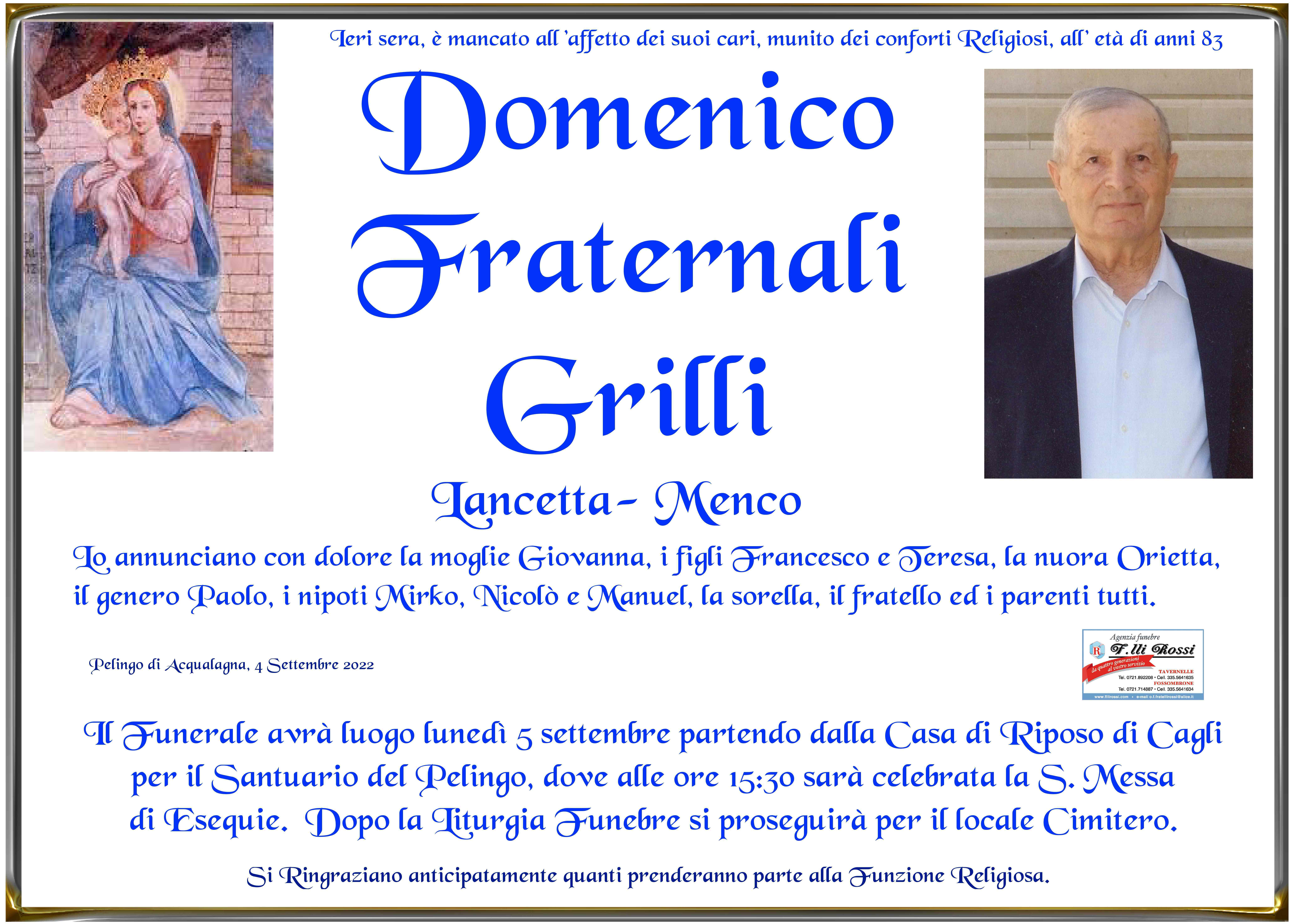 Domenico Fraternali Grilli