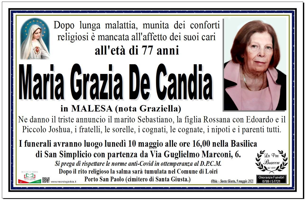 Maria Grazia De Candia