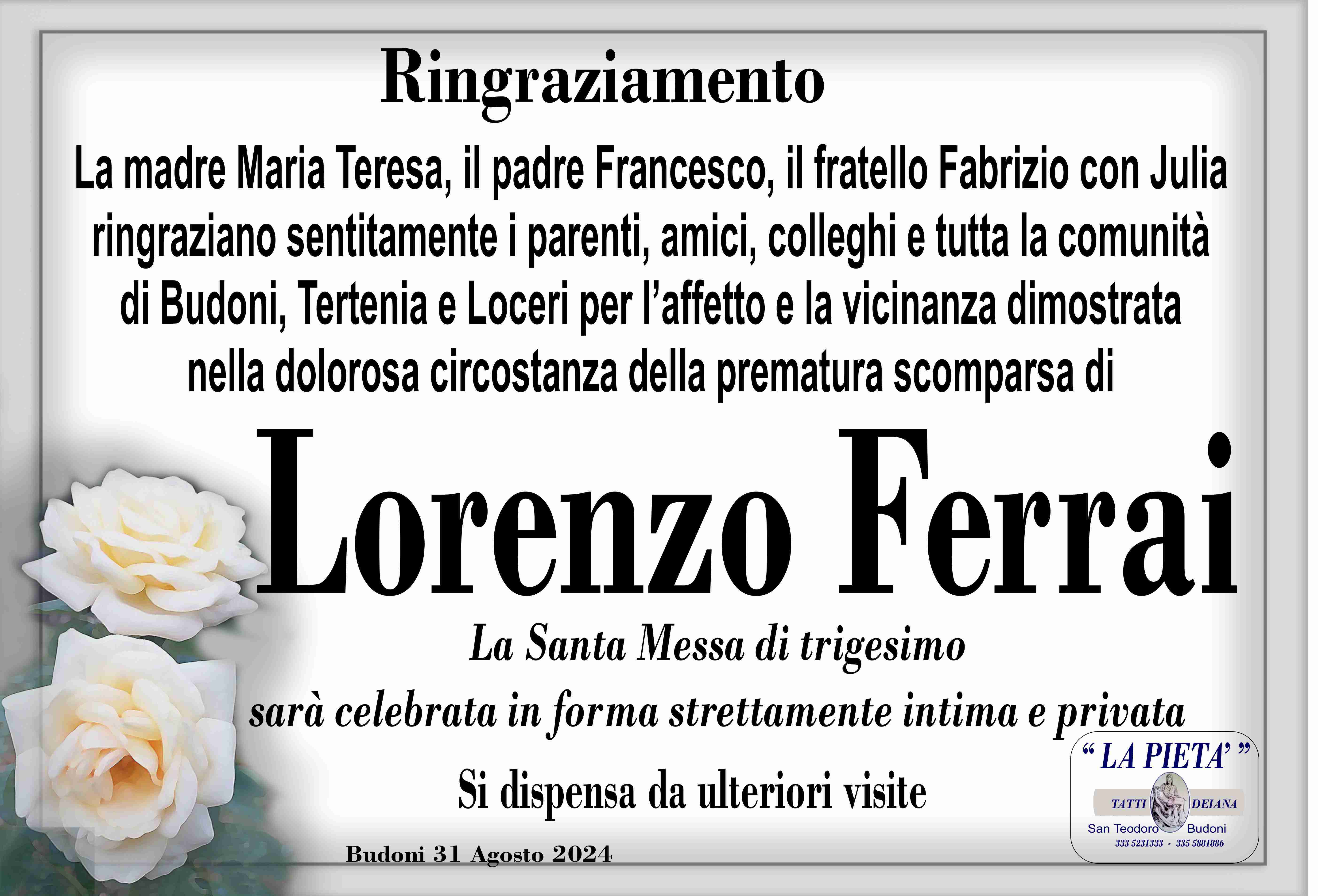 Lorenzo Ferrai