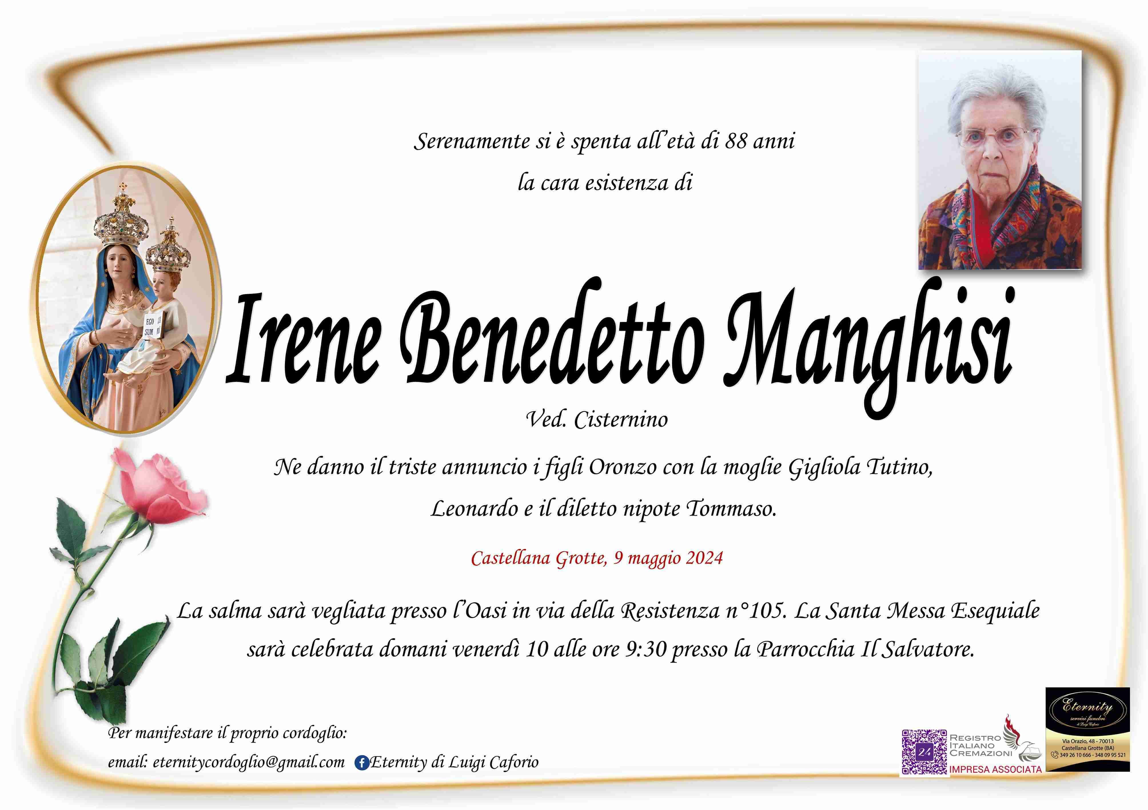 Irene Benedetto Manghisi